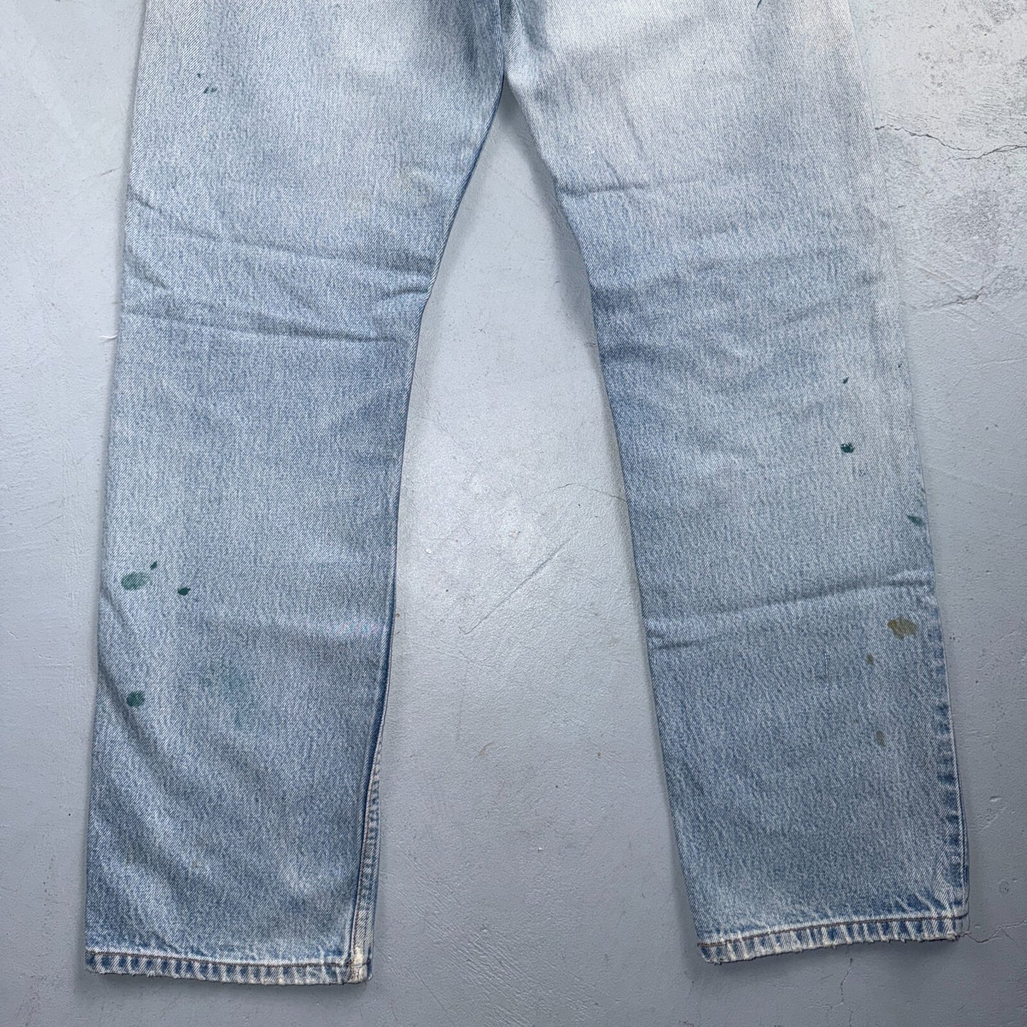 Levis 501 Vintage 90s Y2K XX Straight Leg Jeans Blue Light Wash 31x34 Act 29x29