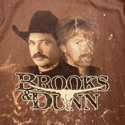 Brooks And Dunn Band 90s VTG T Shirt Brown You Are Who You Ride Country Music