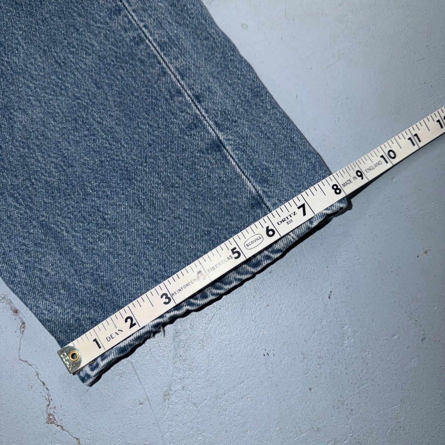 Levis 501 Vintage 90s USA XX Straight Leg Jeans Blue Med Wash 36x30 Act 33x29