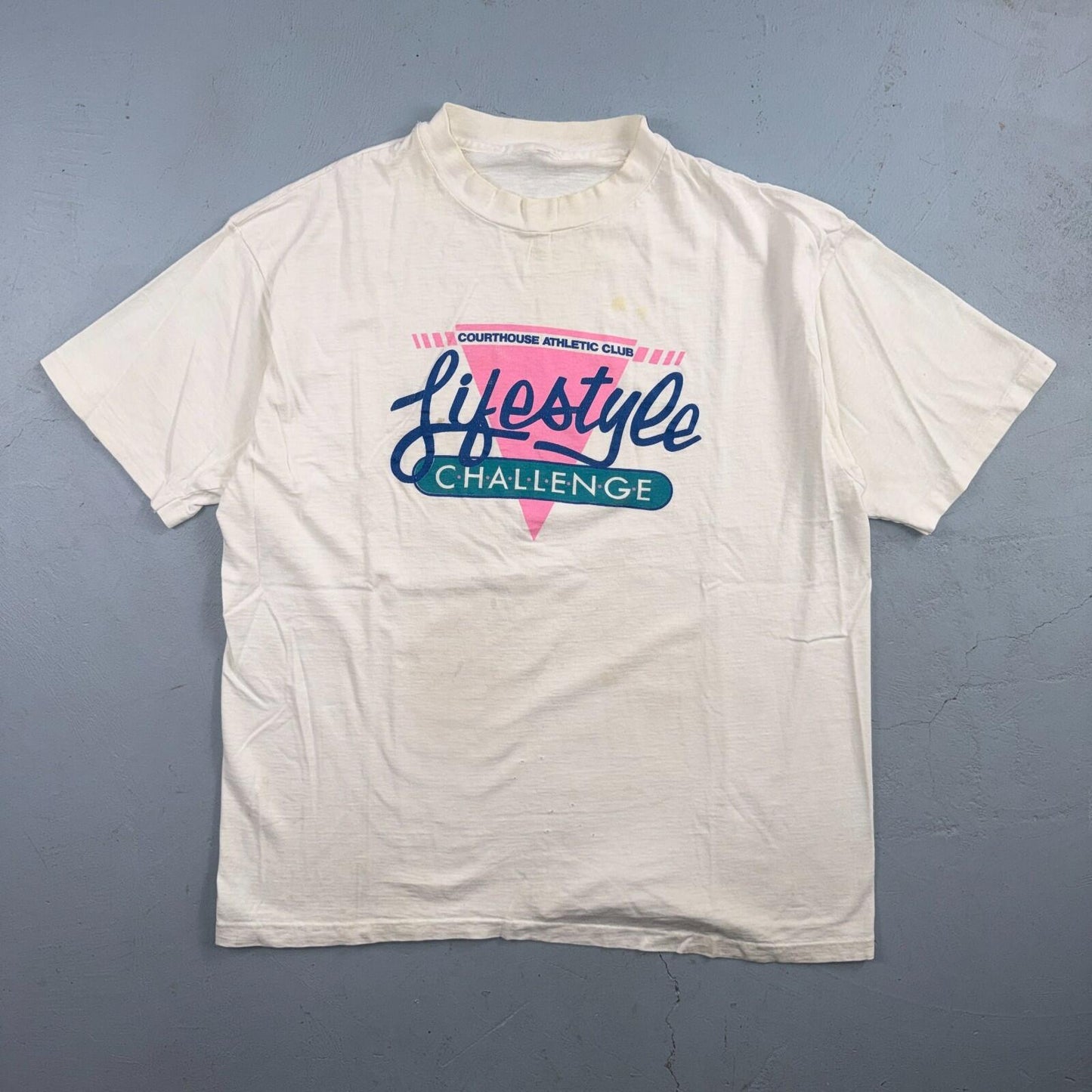 Courthouse Athletic Life Style VTG Single Stitch T Shirt 90s PDX Gym Portland