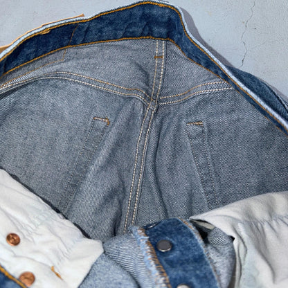 Levis 501 Vintage 90s USA XX Straight Leg Jeans Blue Med Wash 36x34 Act 33x30