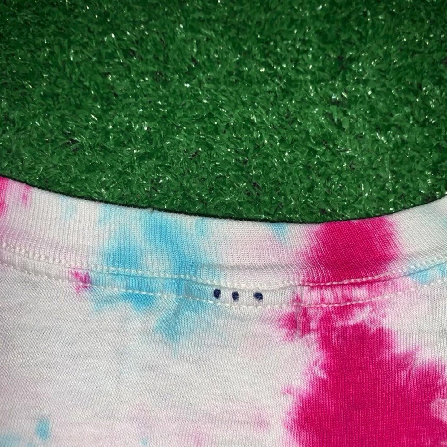 Nike Vintage T Shirt USA Rare Custom Tie Dye Piano Music Marathon Frank Ocean
