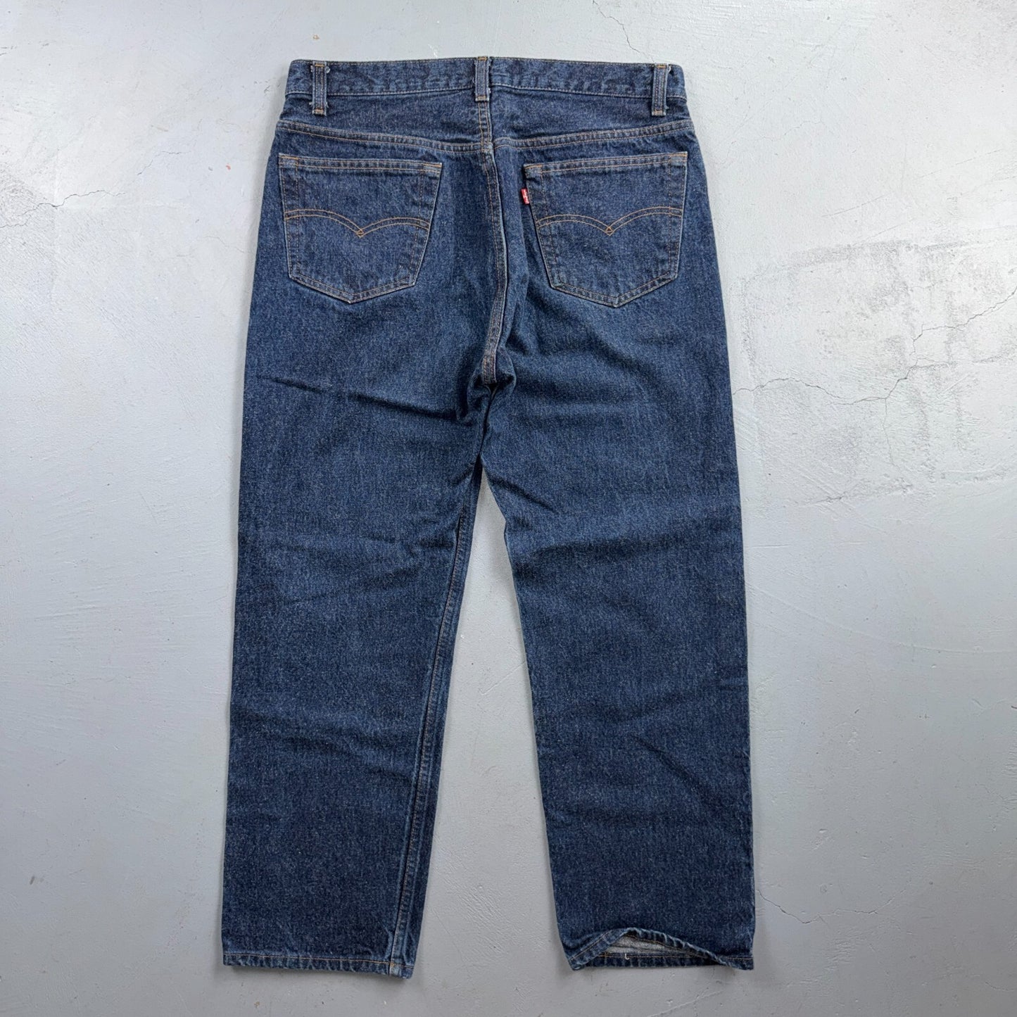 Levis 501 Vintage 80s USA XX Straight Leg Jeans Blue Dark Wash 36x30 Act 33x26