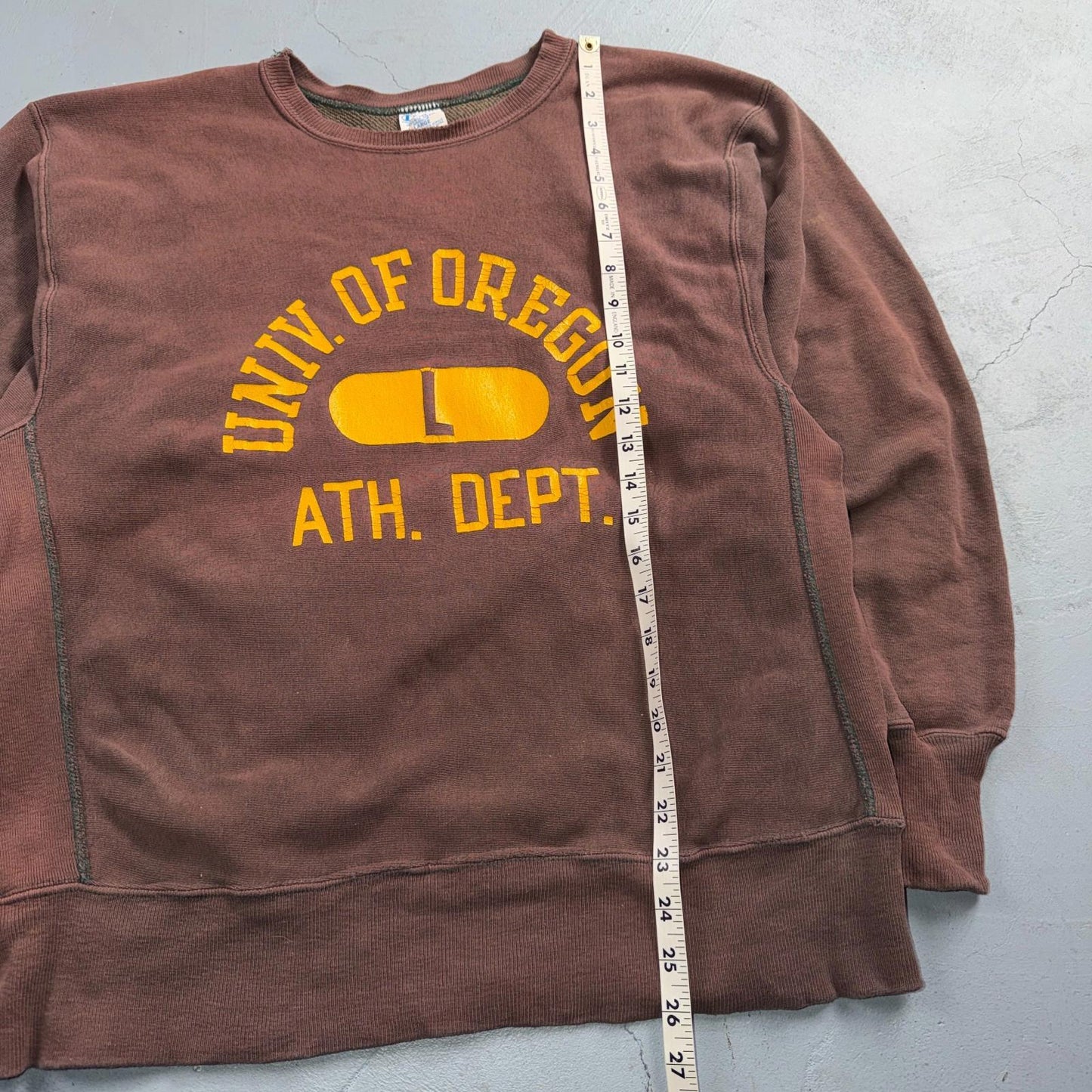 Champion 1970s Oregon Track USA Reverse Weave Sweatshirt Nike 70s University VTG