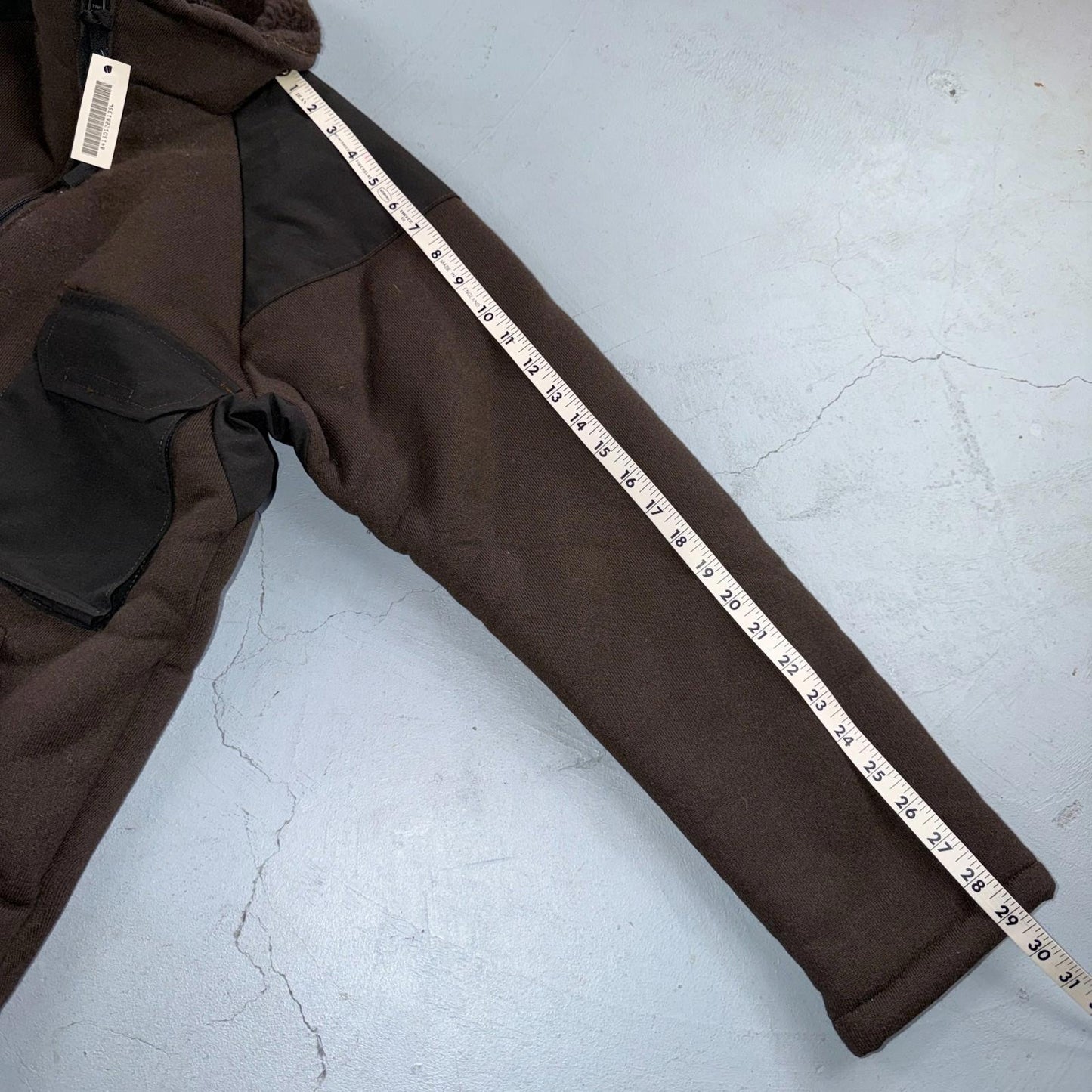 VTG 90s Sherpa Lined Full Zip Cold Weather Jacket Large Synthetic Fiber Bear