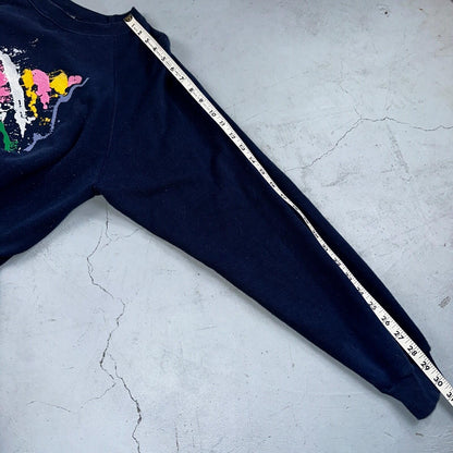 Hanes XL Oregon Ocean Shores Sweatshirt XL 80s VTG Crewneck Pacific Northwest