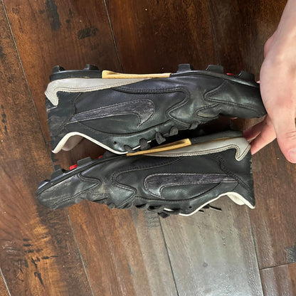 Nike Vintage 90s Mens Size 11 Sharks Sneakers Shoes Cleats Black 1994 Football