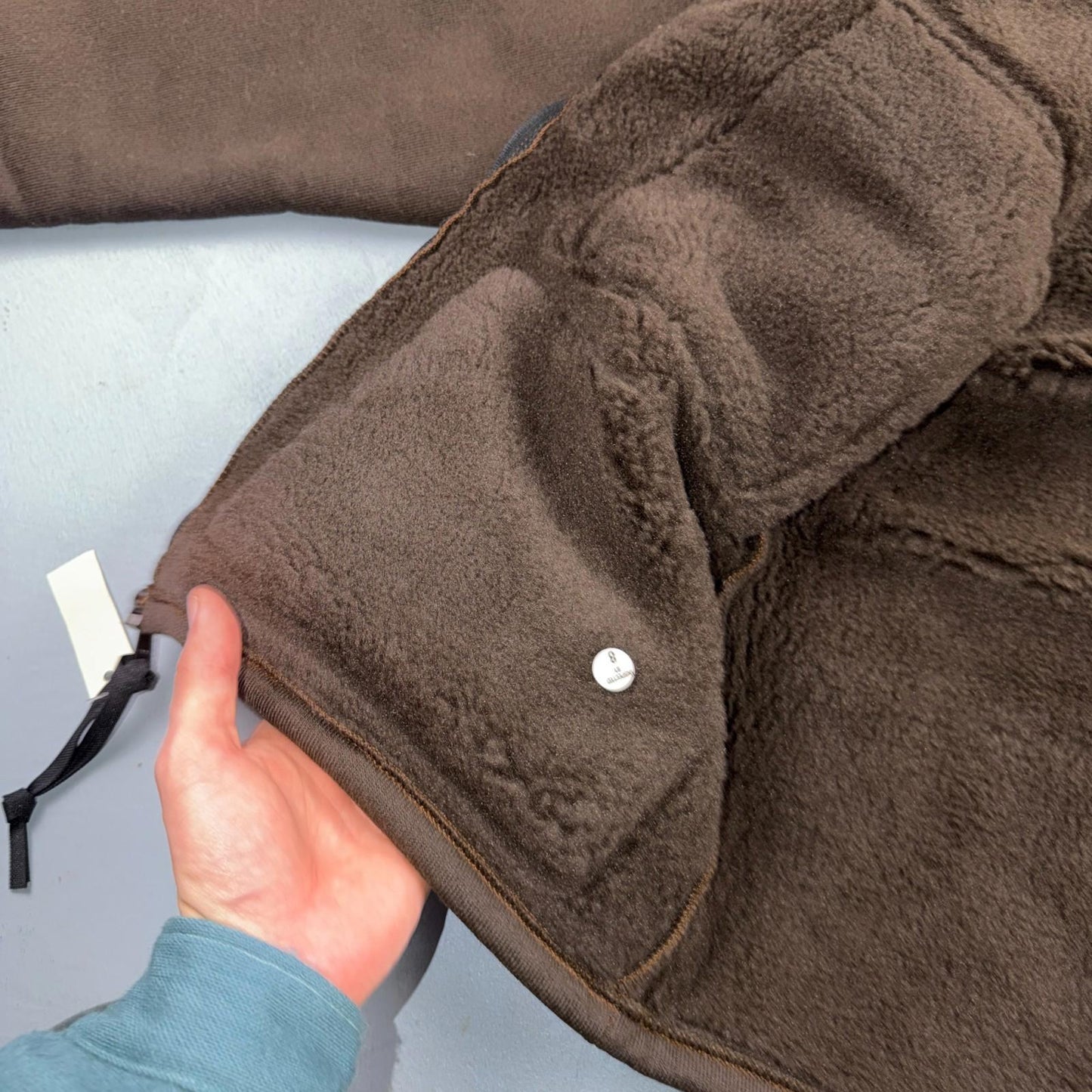 VTG 90s Sherpa Lined Full Zip Cold Weather Jacket Large Synthetic Fiber Bear