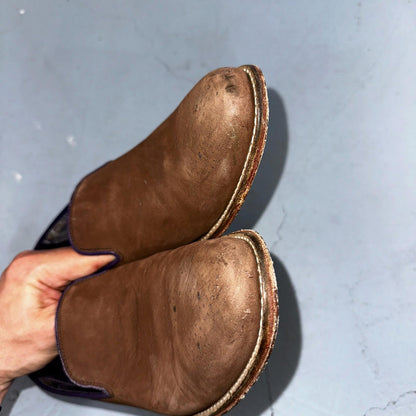 Men’s ROBERT GRAHAM Brown Suede Leather Fashion Loafers Sz 8.5 D