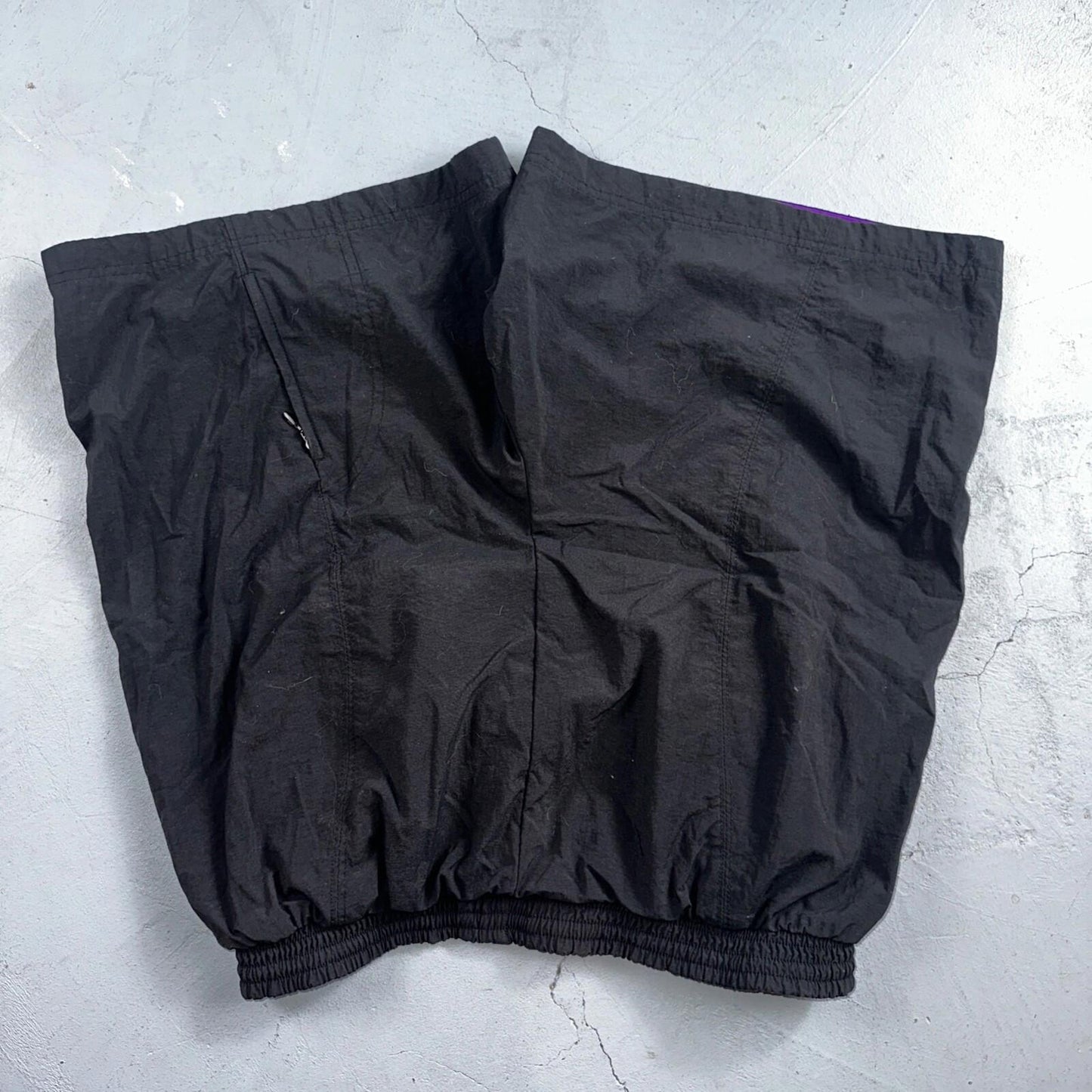 Nike ACG VTG Swim Trunk Mens M Black Cargo Pocket Outdoor Hiking Elastic 90s