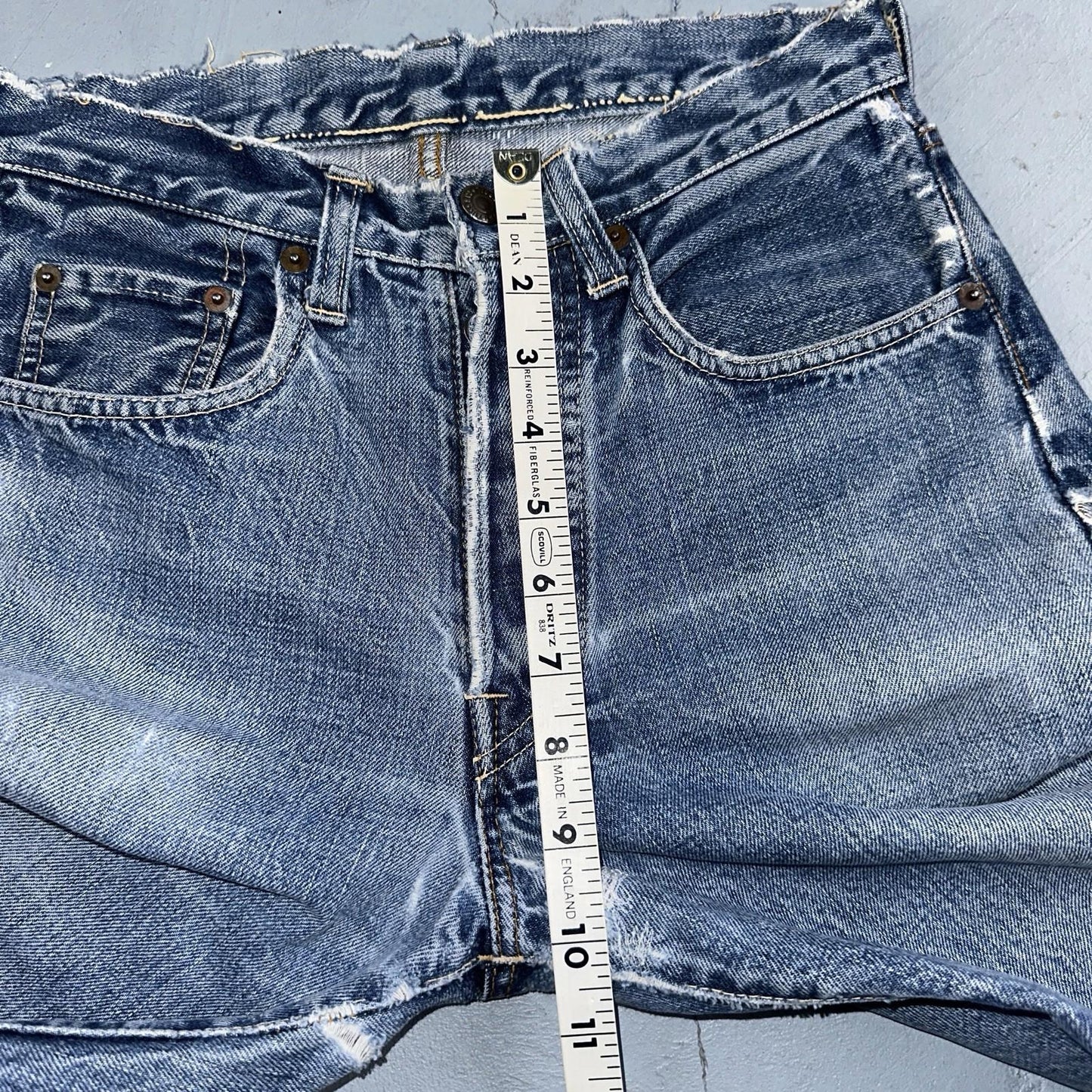 Levis 501 Big E Vintage 60s Redline Selvedge USA XX 1960s Jeans 66 Act 26x31