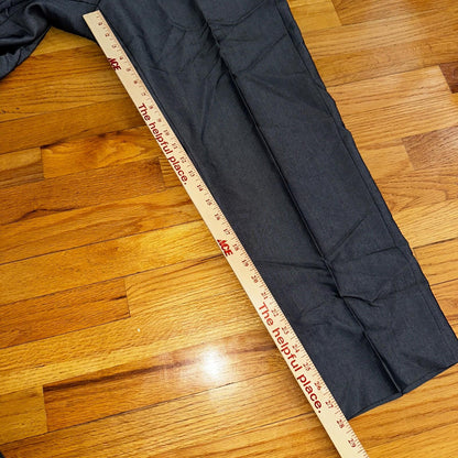 Ralph Lauren Pants Men 40x30 Gray Pleat Polo Business Slacks Trousers
