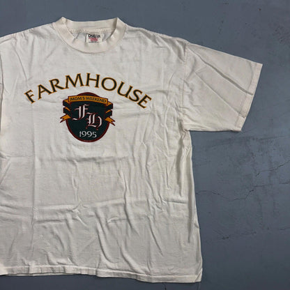 Oneita Moms Weekend VTG T Shirt 90s Single Stitch USA Farmhouse Boho Cool 1995