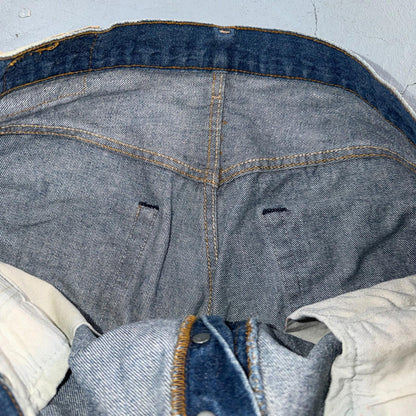 Levis 501 Vintage 80s USA XX Straight Leg Jeans Blue Med Wash 42x32 Act 38x28