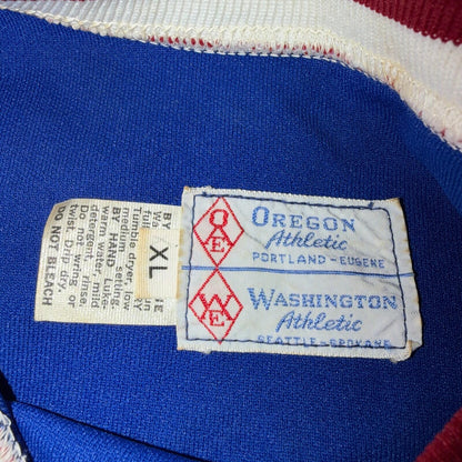Vintage Vanderbeck Logging Bowling Jersey T Shirt Oregon USA Rockabilly 1960s