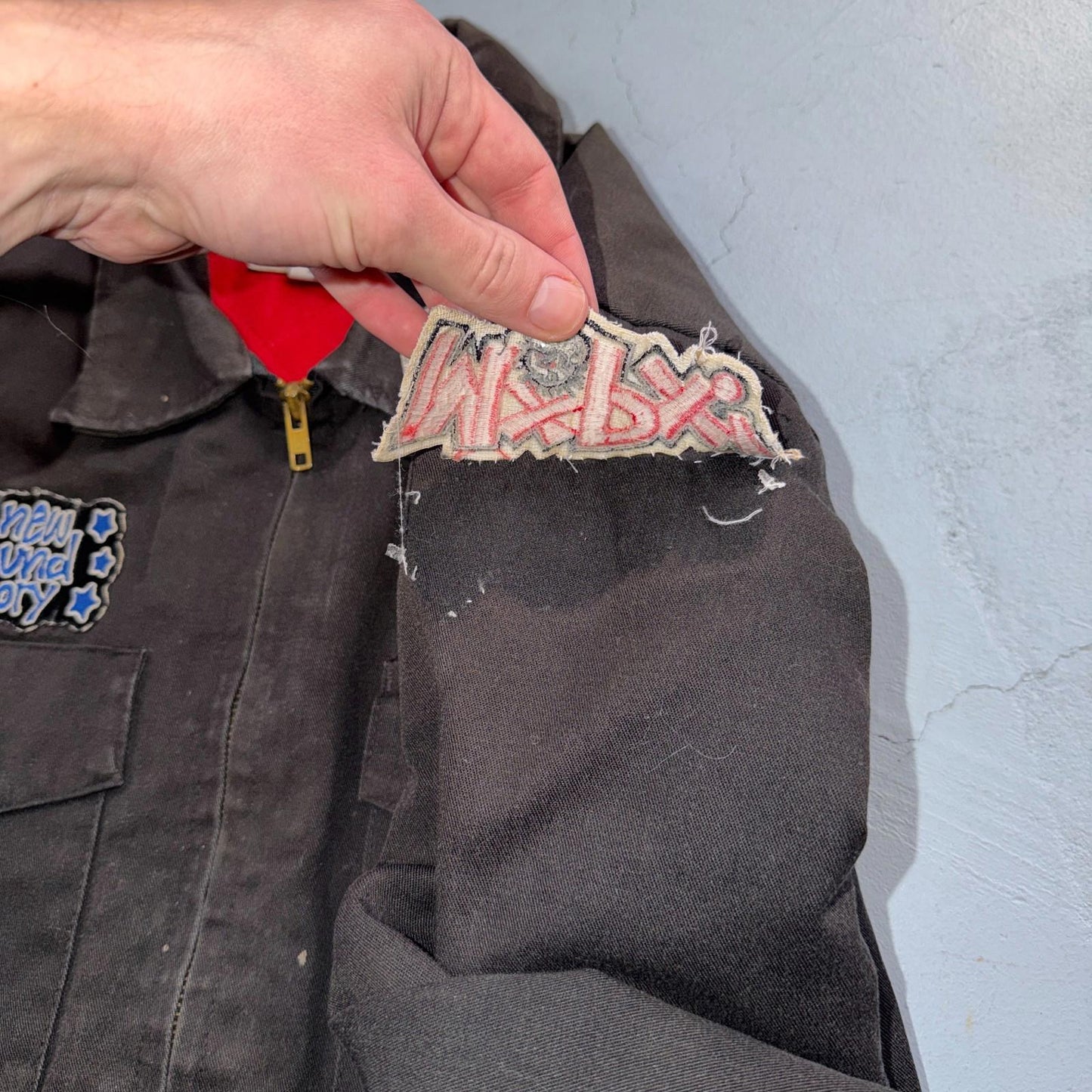 VTG WearGuard Mechanic Work Jacket Workwear New Found Glory Rock Detroit Music