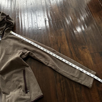 Patagonia Womens Jacket - Brown - Small Zip Up Hoodie Warm Cute Nordstrom Y2K