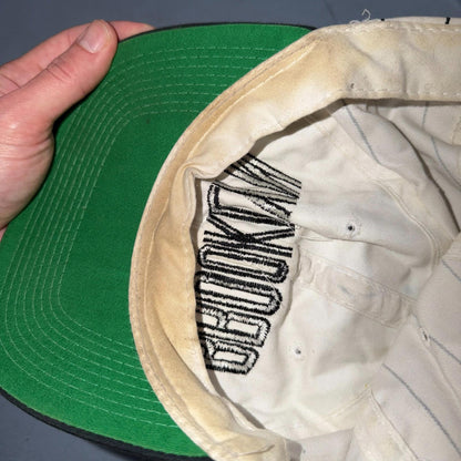 Brooklyn New York Pin Stripe VTG Hat Baseball Cap Snapback NYC Sports Cool