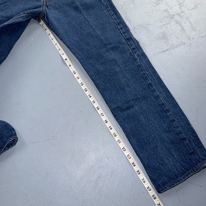 Levis 501 Vintage 80s USA XX Straight Leg Jeans Blue Med Wash 30x32 Act 26x28