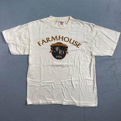 Oneita Moms Weekend VTG T Shirt 90s Single Stitch USA Farmhouse Boho Cool 1995