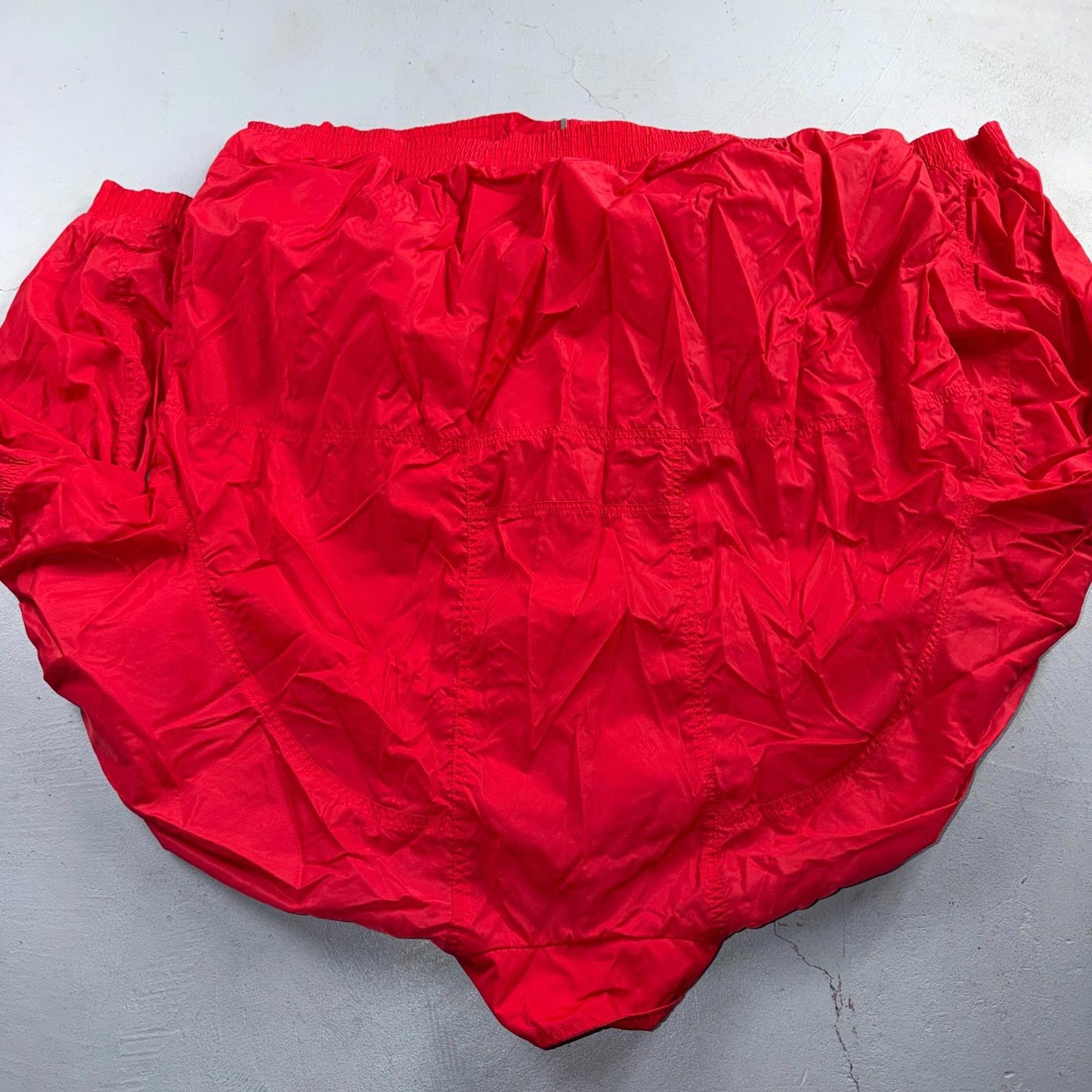Nike VTG Mens 1990s Red Zip Up Jacket Size 2XL Team Sports 90s Windbreaker
