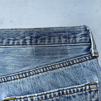 Levis 501 Vintage Y2K XX Straight Leg Jeans Blue Light Wash 34x32 Act 34x31