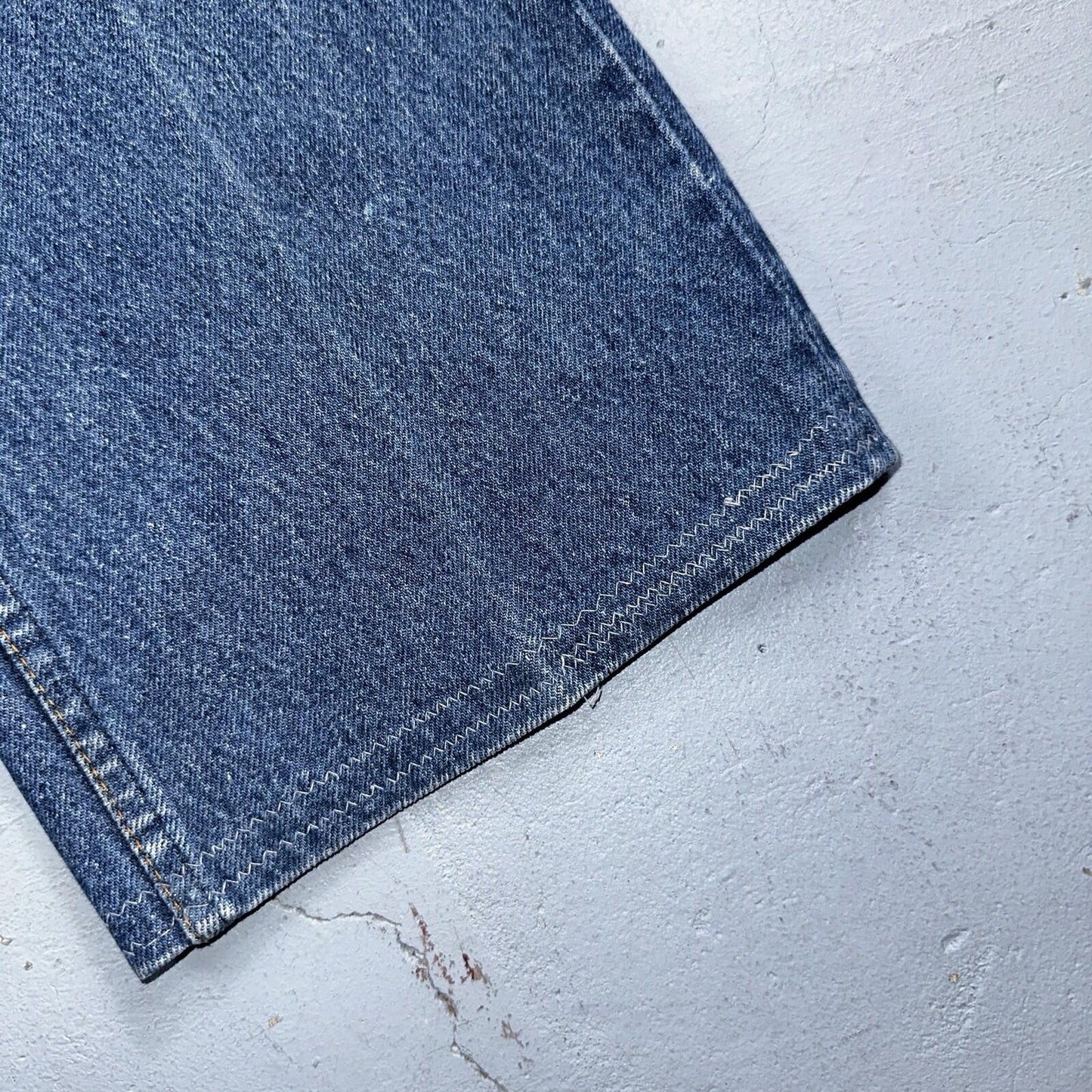 Levis 501 Vintage 80s USA XX Straight Leg Jeans Blue Light Wash 36x40 Act 32x29