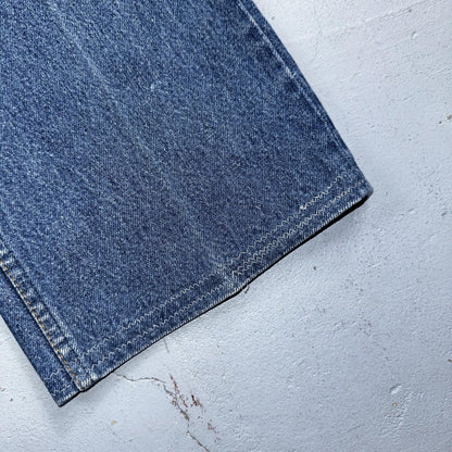 Levis 501 Vintage 80s USA XX Straight Leg Jeans Blue Light Wash 36x40 Act 32x29