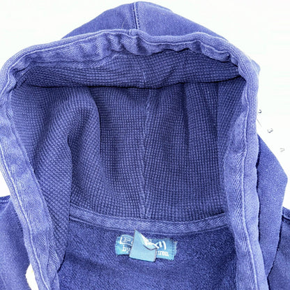 Polo Ralph Lauren VTG Full Zip Hoodie Men’s Size XL Cotton Blue Jacket 90s