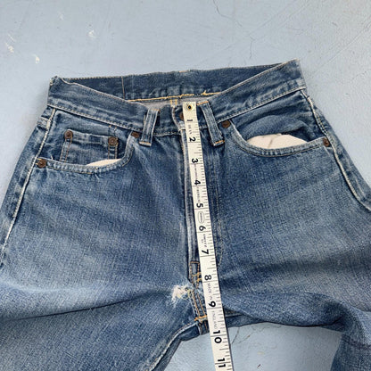 Levis Big E Vintage 50s Redline Hidden Rivets USA 1950s Jeans 503 501 Kids 24x26