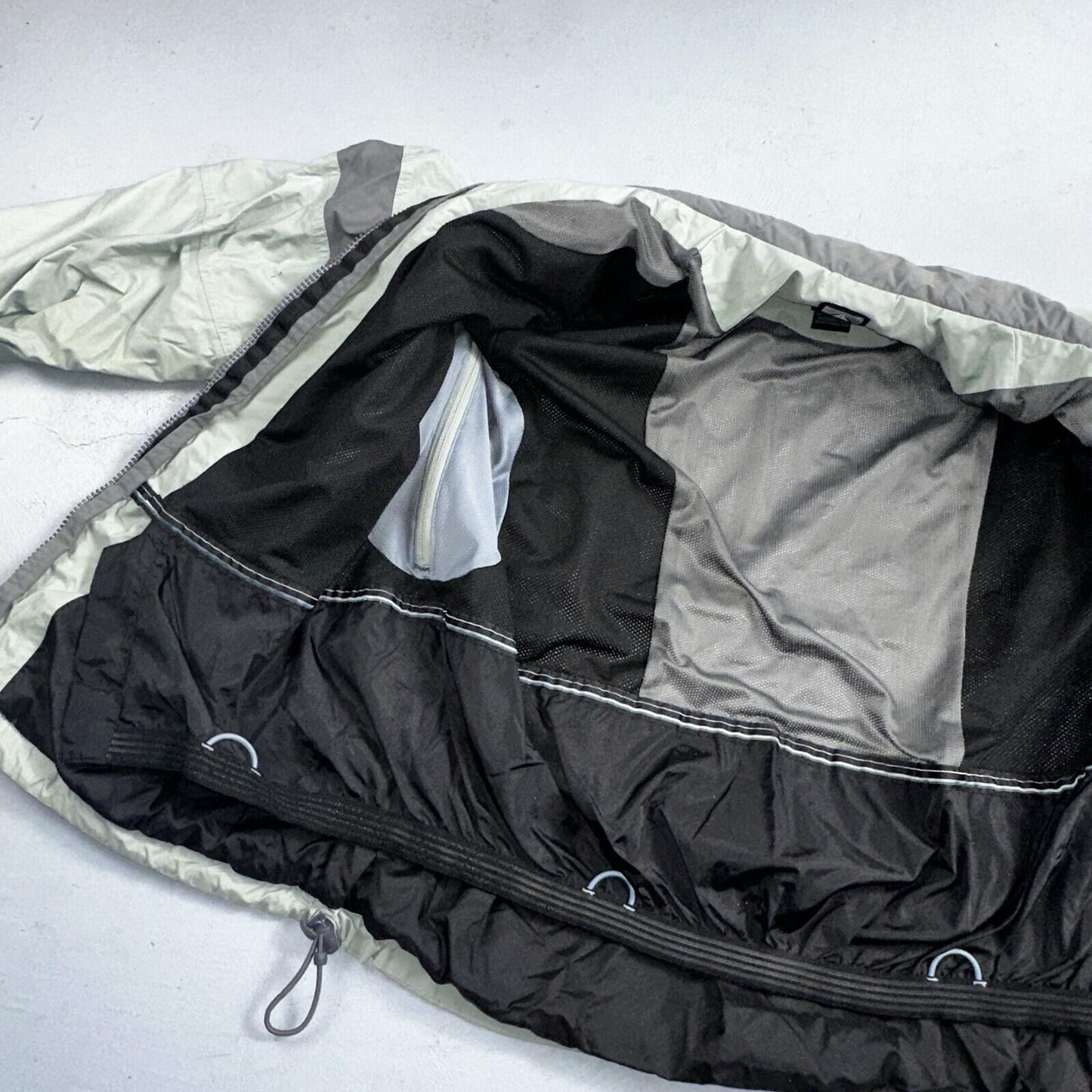 Nike VTG ACG Rain Jacket Storm Fit Anorak 90s Teal Hiking Ski Snowboard 3 Large