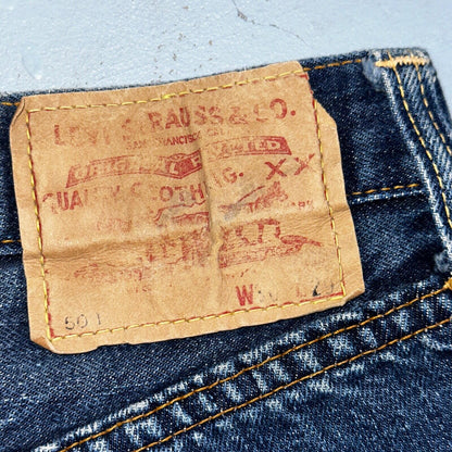 Levis 501 Big E Vintage 60s Redline Selvedge USA XX 1960s Jeans SKINNY Act 27X26