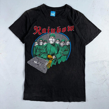 Rainbow Difficult Cure Tour 1981 Vintage Concert T Shirt Promo Doctor Music Band