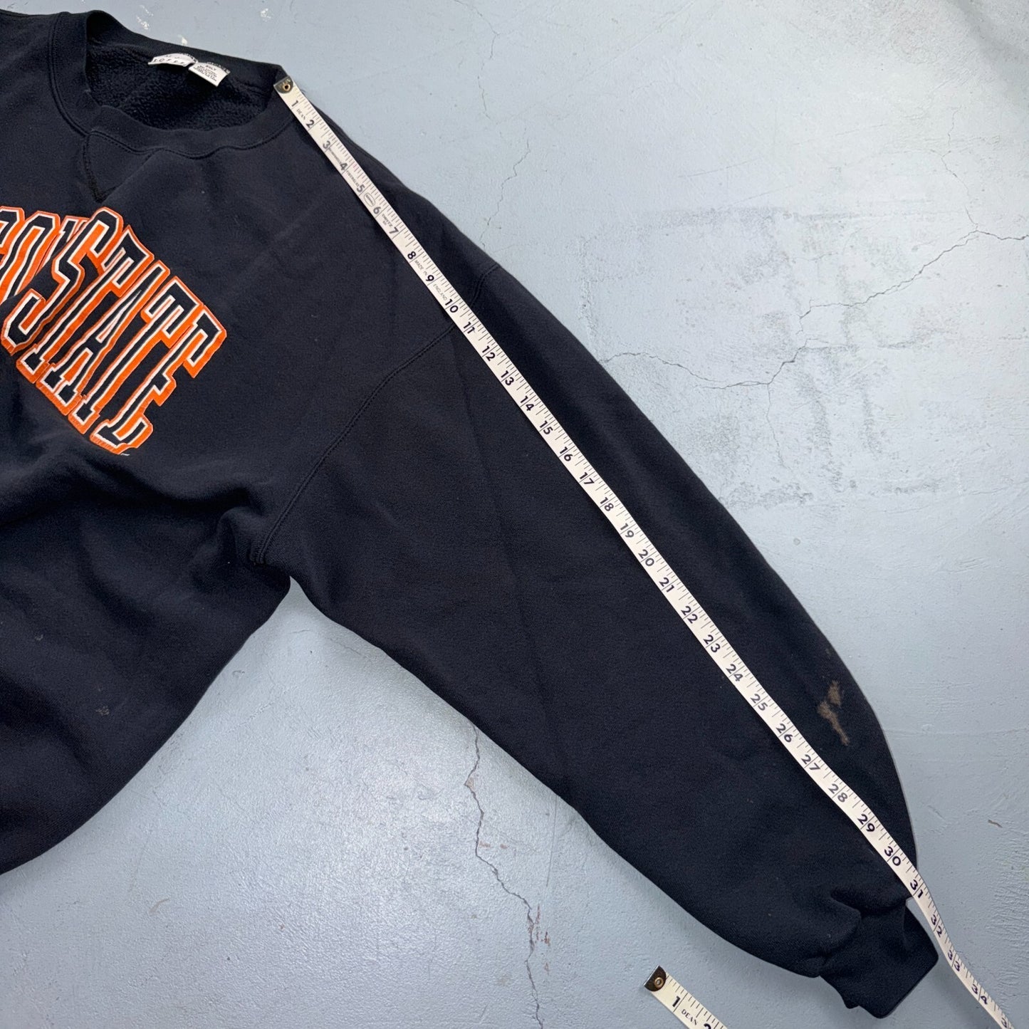 Oregon State VTG Beavers OSU Football Sweatshirt Size 2XL Thrashed 90s USA