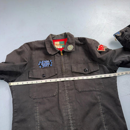 VTG WearGuard Mechanic Work Jacket Workwear New Found Glory Rock Detroit Music