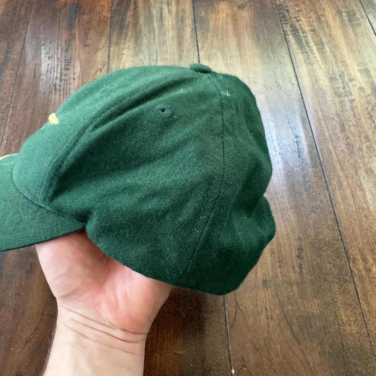 Oregon Nike Swoosh Vintage Hat Cap Snapback 90s Green Big Embroidery OSU Beavers