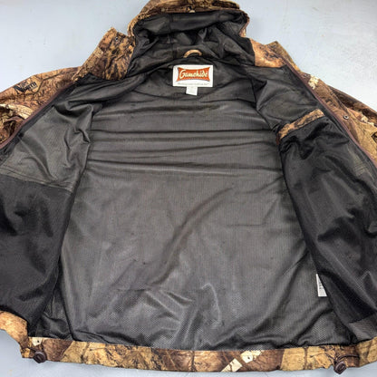 Gamehide Naked Camo Duck Bird Hunting Mesh Lined Hooded Jacket & Pants Medium L