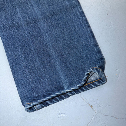 Levis 501 Vintage 80s Redline Selvedge USA XX Jeans Dark Wash 27x32 Act 24x28