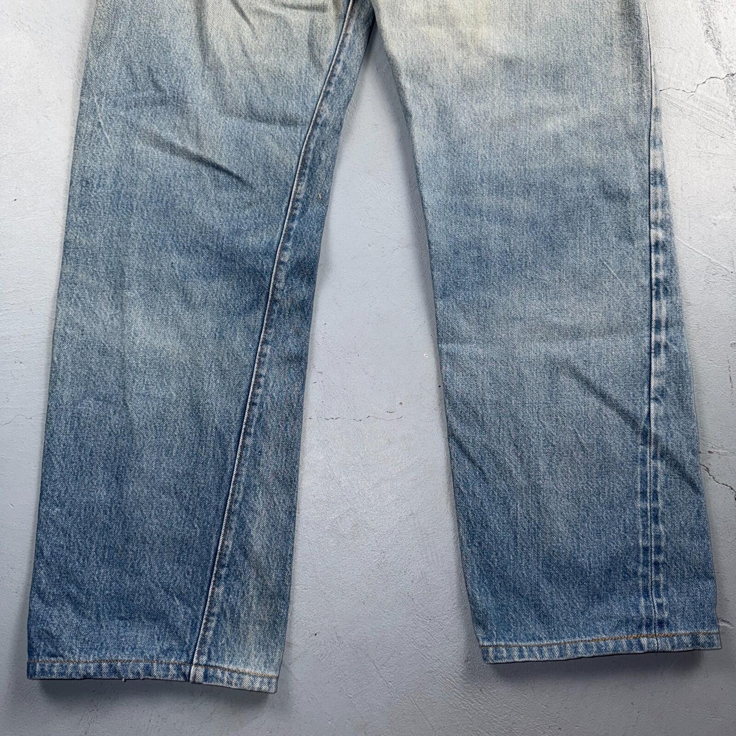 Levis 501 Vintage 80s Redline Selvedge USA XX Jeans Light Wash 35x32 Act 33x29