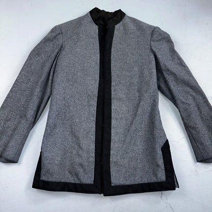 Antique 1900s Union USMA US Military Academy Cadet Uniform Gray Wool Jacket