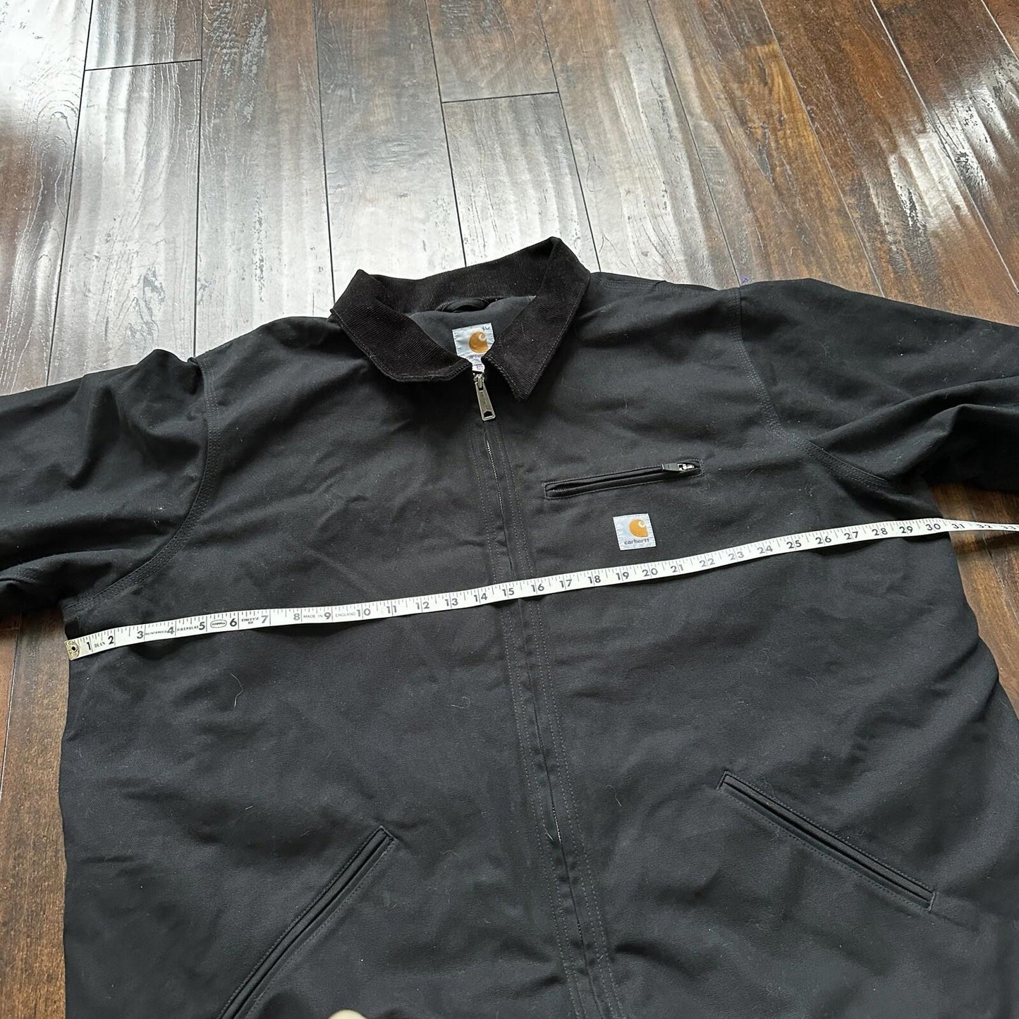 Carhartt Duck Detroit Jacket Men’s Size 3XLT CT103828 Black Hip Hop Rap Work VTG