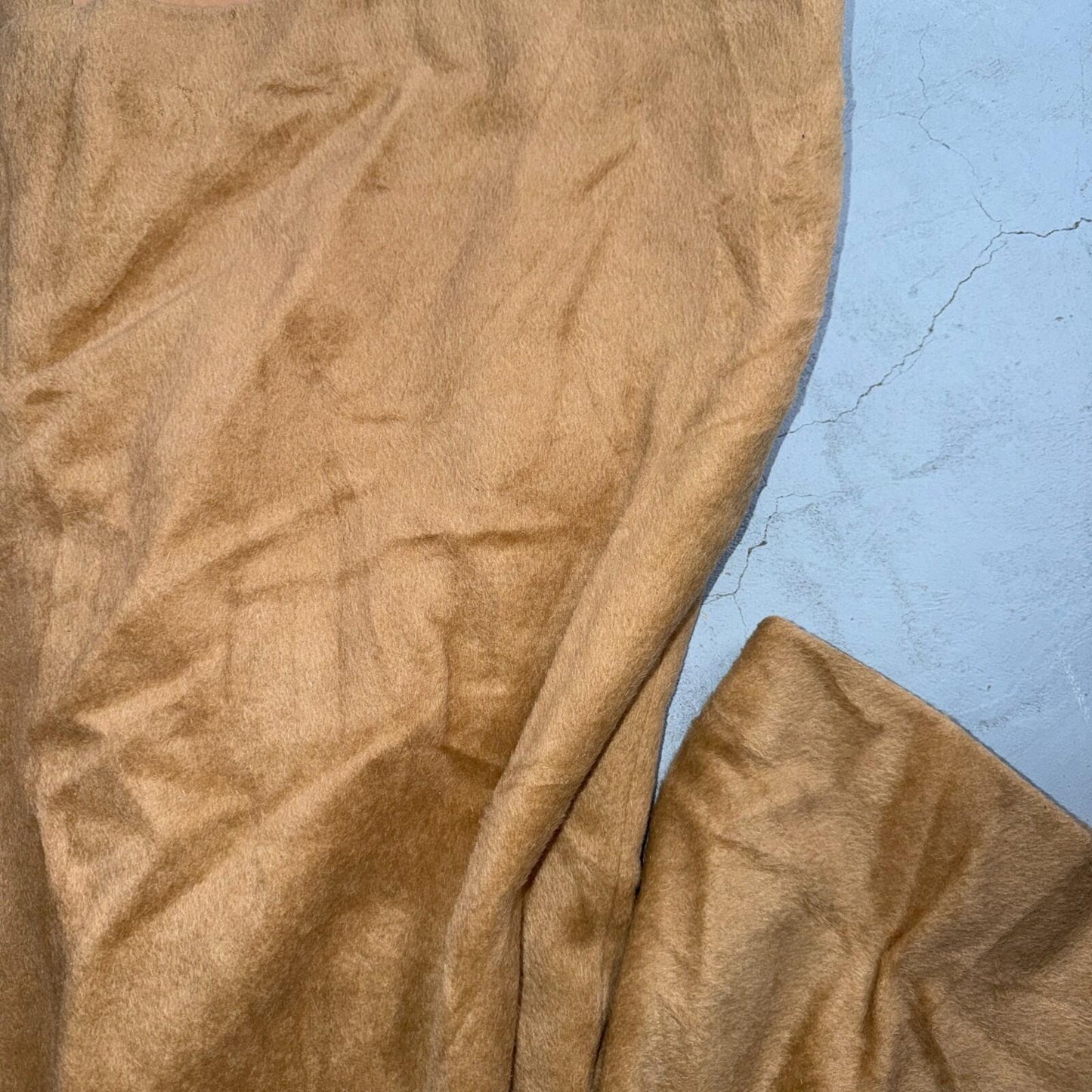 VTG Lilli Ann Tan Swing Coat Womens Tisse a Paris Brushed Wool San Francisco