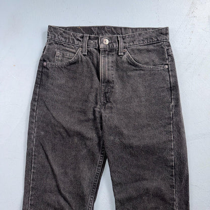 Levis 505 Vintage 90s 40505 Orange Tab Black Jeans 29x32 USA 1990s Act 28x28