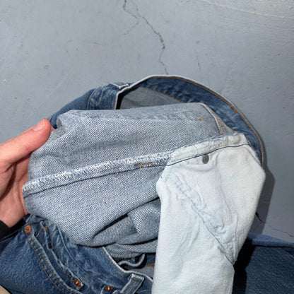 Levis 501 Vintage 80s USA XX Straight Leg Jeans Blue Light Wash 33x34 Act 31x32