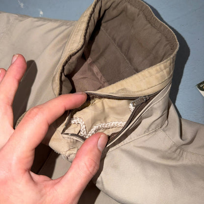 Vintage 70s London FOG Full Zip Outerwear Windbreaker Jacket 40 Thrashed Ricky