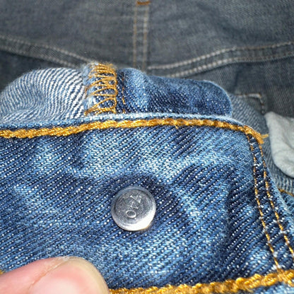 Levis 559 Relaxed Straight Fit Rugged Dark Blue VTG Y2K Denim Jeans Mens 36x32