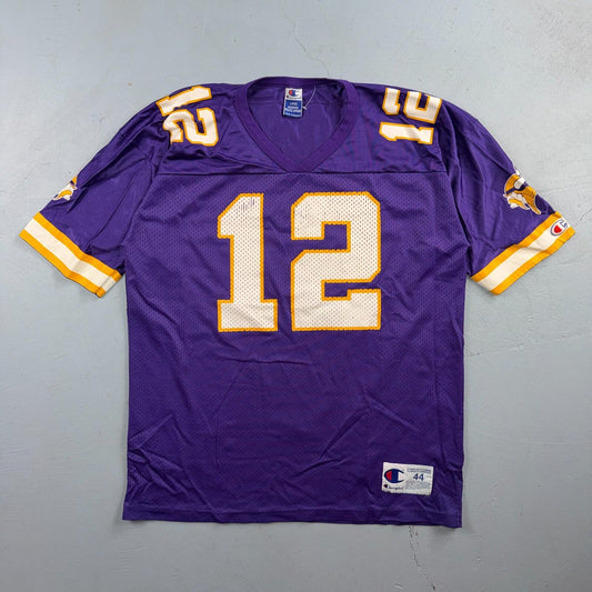Champion Minnesota Vikings Daunte Culpepper #12 Jersey Football #12 Medium NFL
