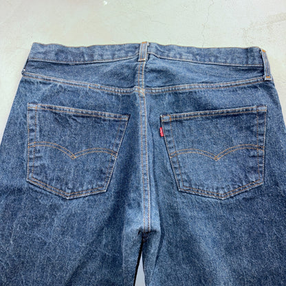 Levis 501 Vintage 80s USA XX Straight Leg Jeans Blue Dark Wash 40x34 Act 36x30