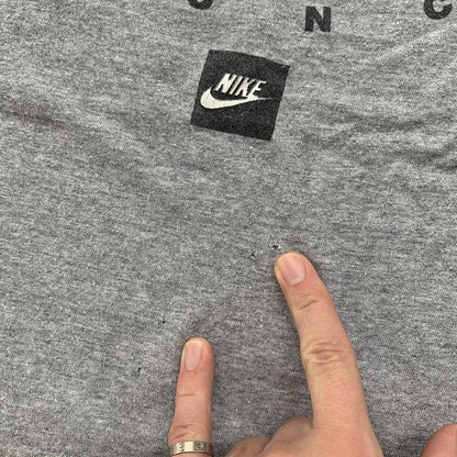 Nike Vintage T Shirt Air 180 90s Gray Tag Rap Earth Alien Spaceship Space