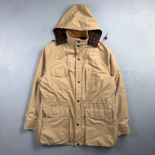 Pendleton Pen West Vintage Tan Beige Thinsulate Jacket Coat Made In USA Size L